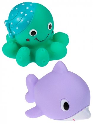 Набор игрушек для купания "Жители подводного мира-1" (4 штуки) фото книги 2