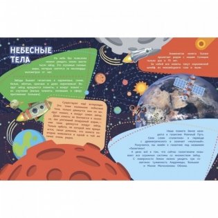 Загадки звездного неба, законы солнечной системы, космические планы на будущее (100 наклеек) фото книги 2