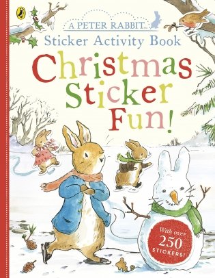 A Peter Rabbit Sticker Activity Book. Christmas Sticker Fun фото книги