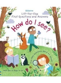 Lift-the-Flap First Questions & Answers How Do I See? Board book фото книги