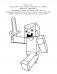 Большая раскраска для фанатов Minecraft фото книги маленькое 3