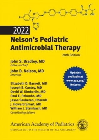 Nelson&apos;s Pediatric Antimicrobial Therapy 2022. 28 ed. фото книги
