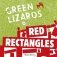 Green Lizards vs Red Rectangles фото книги маленькое 2