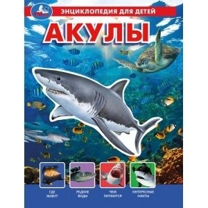 Акулы. Энциклопедия для детей фото книги