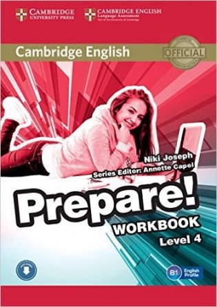 Cambridge English Prepare! Level 4 фото книги