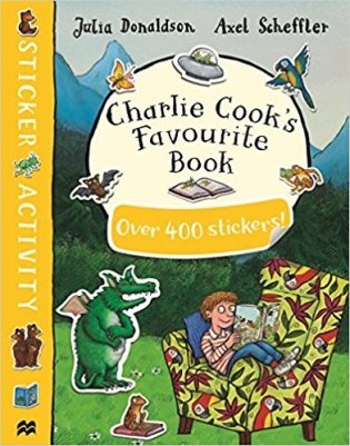 Charlie Cook's Favourite Book Sticker Book фото книги