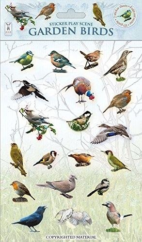 Sticker Play Scene. Garden birds: Loose-leaf фото книги