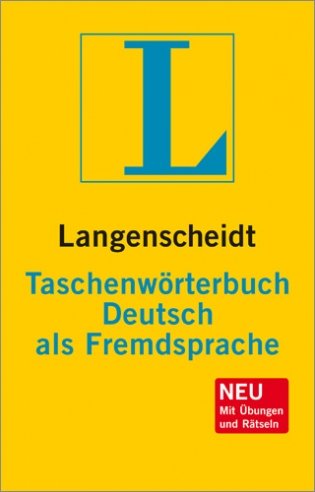 Langenscheidt Taschenwörterbuch Deutsch als Fremdsprache фото книги
