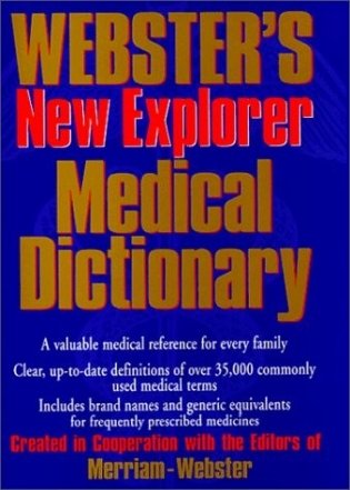 Websters New Explorer Medical Dictionary фото книги