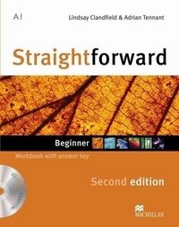 Straightforward. Beginner. Workbook with Key (+ Audio CD) фото книги
