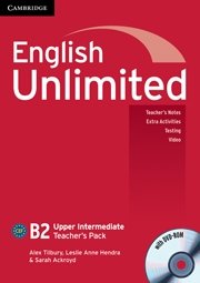 English Unlimited Upper Intermediate Teacher's Pack (+ DVD) фото книги