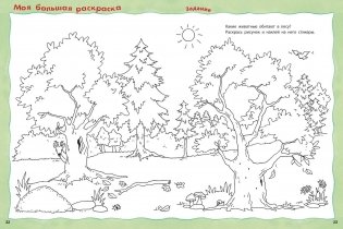 Кто живёт в лесу? Книжка-активити с развивающими заданиями, головоломками, наклейками фото книги 6