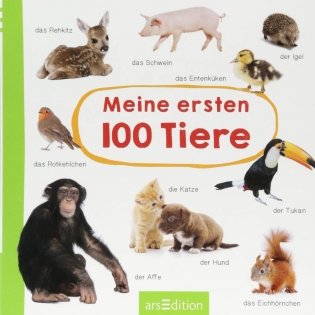 Meine ersten 100 Tiere фото книги