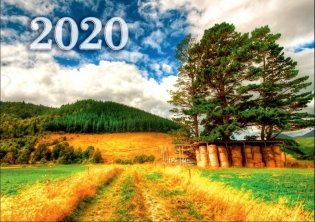 Календарь настенный "Деревенский пейзаж" на 2020 год фото книги