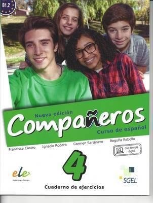 Companeros 4. Exercises Book with Free Internet Access фото книги