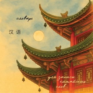 Словарь для записи китайских слов (15х15 см) (Китайская пагода) фото книги