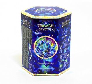 Набор для проведения опытов "Growing Crystal", набор 5 фото книги