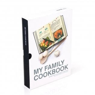 Семейная кулинарная книга "My Family", чёрная фото книги 4