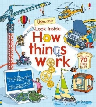 Look Inside: How Things Work. Board book фото книги