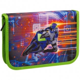 Пенал "Motorcycle", 1 отделение, 200x140x40 см фото книги