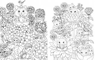 A Million Baby Animals: Little Creatures to Colour фото книги 5