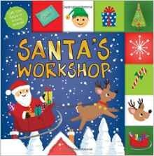 Lift-Lift-the-Flap Tab: Santa's Workshop. Board book фото книги