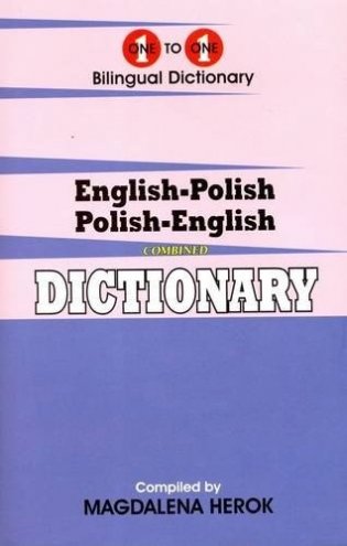 English-Polish & Polish-English One-to-One Dictionary. Script & Roman фото книги