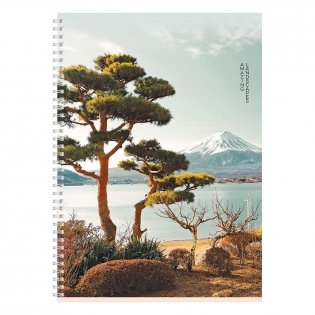 Тетрадь 120 л., А4, клетка, на гребне BG "Удивительный пейзаж", глянцевая ламинация. Арт. Т4гр120_лг 12475 фото книги 3