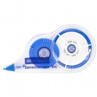 Корректирующая лента OfficeSpace,  5 мм х 8 м, пакет, европодвес фото книги