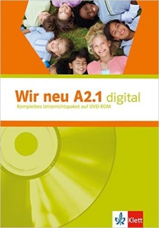 DVD. Wir neu A2.1 digital: Grundkurs Deutsch für junge Lernende фото книги
