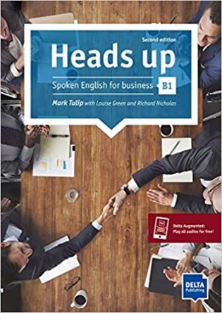 Heads up B1. Spoken English for business. Student's Book with audios online фото книги