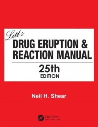 Litt&apos;s Drug Eruption & Reaction Manual 25E фото книги