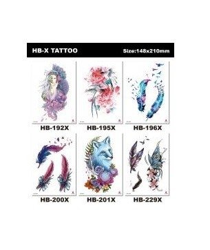Набор татуировок - наклеек "Микс №10" (20 штук в наборе) фото книги