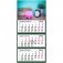 Календарь настенный трехблочный на 2019 год "Символ Года. Розовая свинка", 330х730 мм фото книги маленькое 2