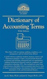 Dictionary of Accounting Terms фото книги