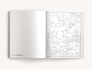 Color Me Halloween: A Spooky Coloring Book фото книги 4