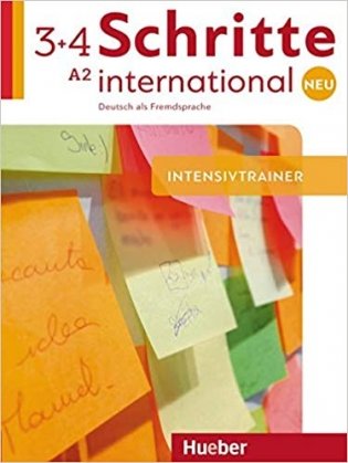 Schritte international Neu 3+4 (А2). Intensivtrainer mit Audio-CD (+ Audio CD) фото книги