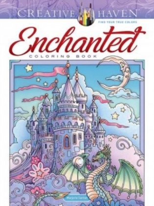 Creative haven enchanted coloring book фото книги