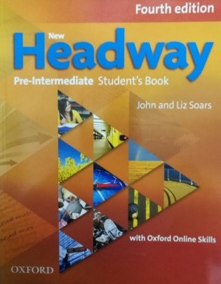 New Headway. Pre-Intermediate. Student's Book with Oxford Online Skills фото книги