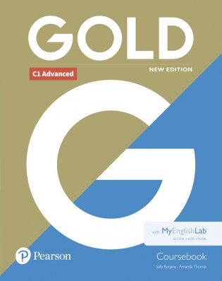 Gold C1 Advanced. Coursebook + MyEnglishLab Pack фото книги