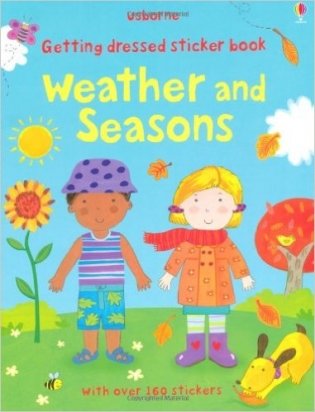 Getting Dressed Sticker Book Weather and Seasons фото книги