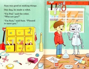 Sam and the Robots Activity Book – Ladybird Readers. Level 4 + downloadable audio фото книги 2