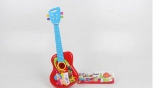 Музыкальная игрушка "Гитара. Фа-соль", 42 см фото книги