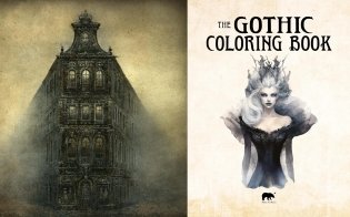 The Gothic Colouring Book фото книги 2