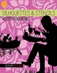 Silhouettes and Stencils Vector Designs (+ CD-ROM) фото книги