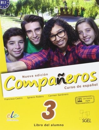 Companeros 3. Student Book Plus Internet Support фото книги
