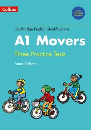 Three Practice Tests for A1 Movers (+ Audio CD) фото книги