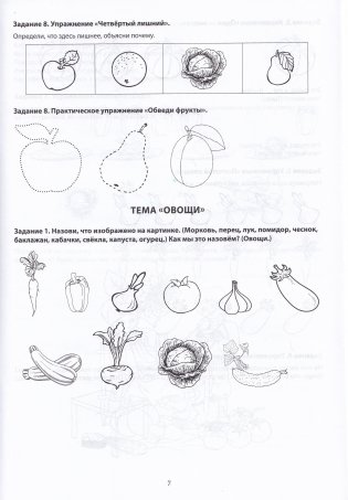 Тетрадь по развитию речи для детей дошкольного возраста. От 4 до 6 лет. В 2 частях. Часть 1. Практическое пособие для учителей-дефектологов фото книги 2
