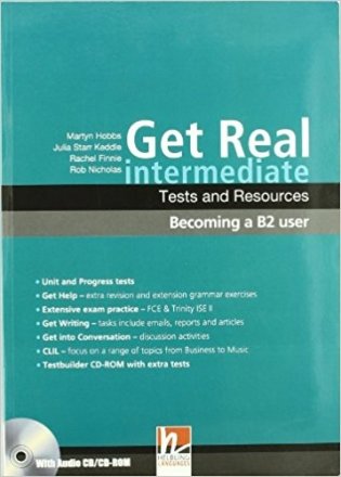 Get Real. Intermediate. Tests & Resources with CD (+ CD-ROM) фото книги