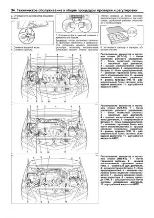 Toyota Will VS, модели 2001-2004 года выпуска c двигателями 1NZ-FE (1.5), 1ZZ-FE (1.8) и 2ZZ-GE (1.8). Устройство, техническое обслуживание и ремонт фото книги 3